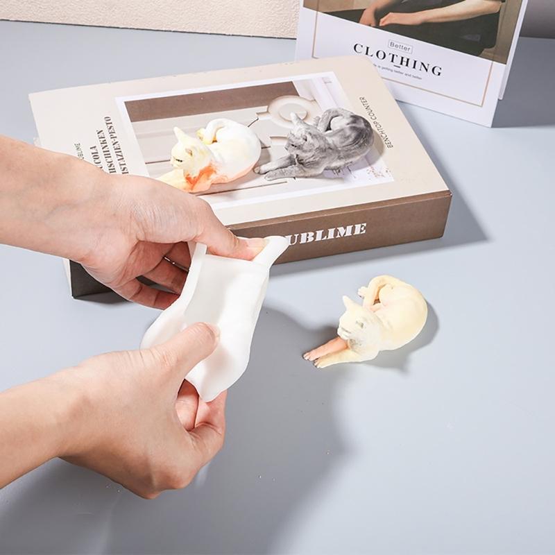 Kreative Tier Silikon Kerzenform Leicht Entformbare Silikon Kerzenform für Einzigartige Tierförmige Duftkerze