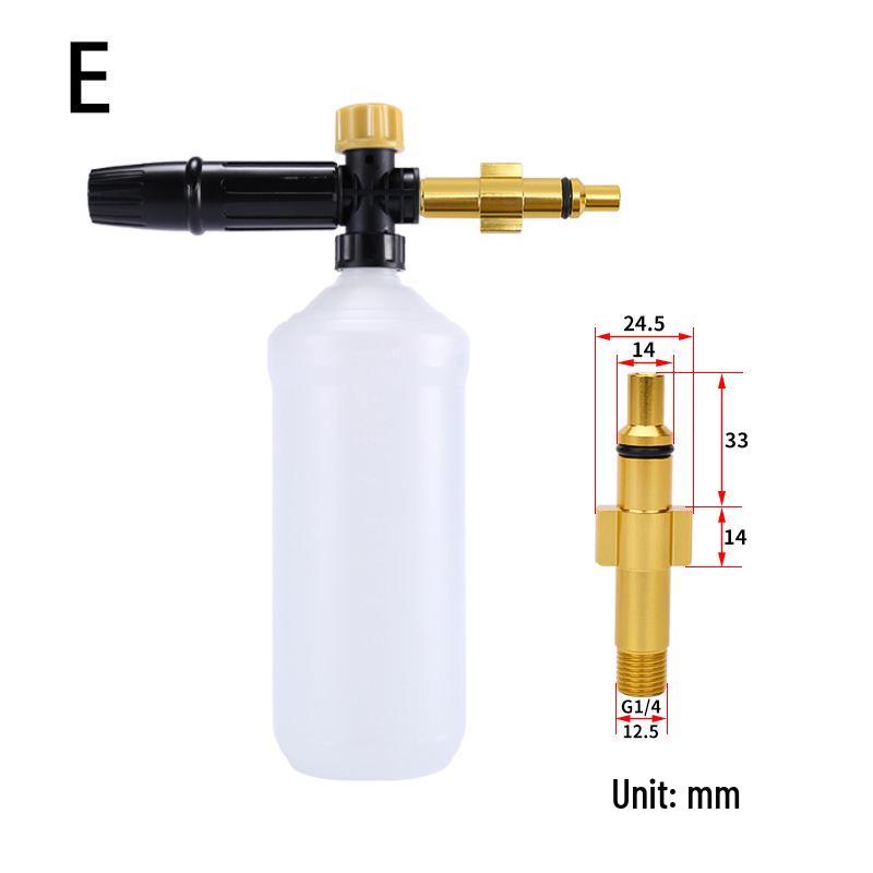 High Pressure Foam Sprayer Water Gun Nozzle for Home & Car Cleaning Machine