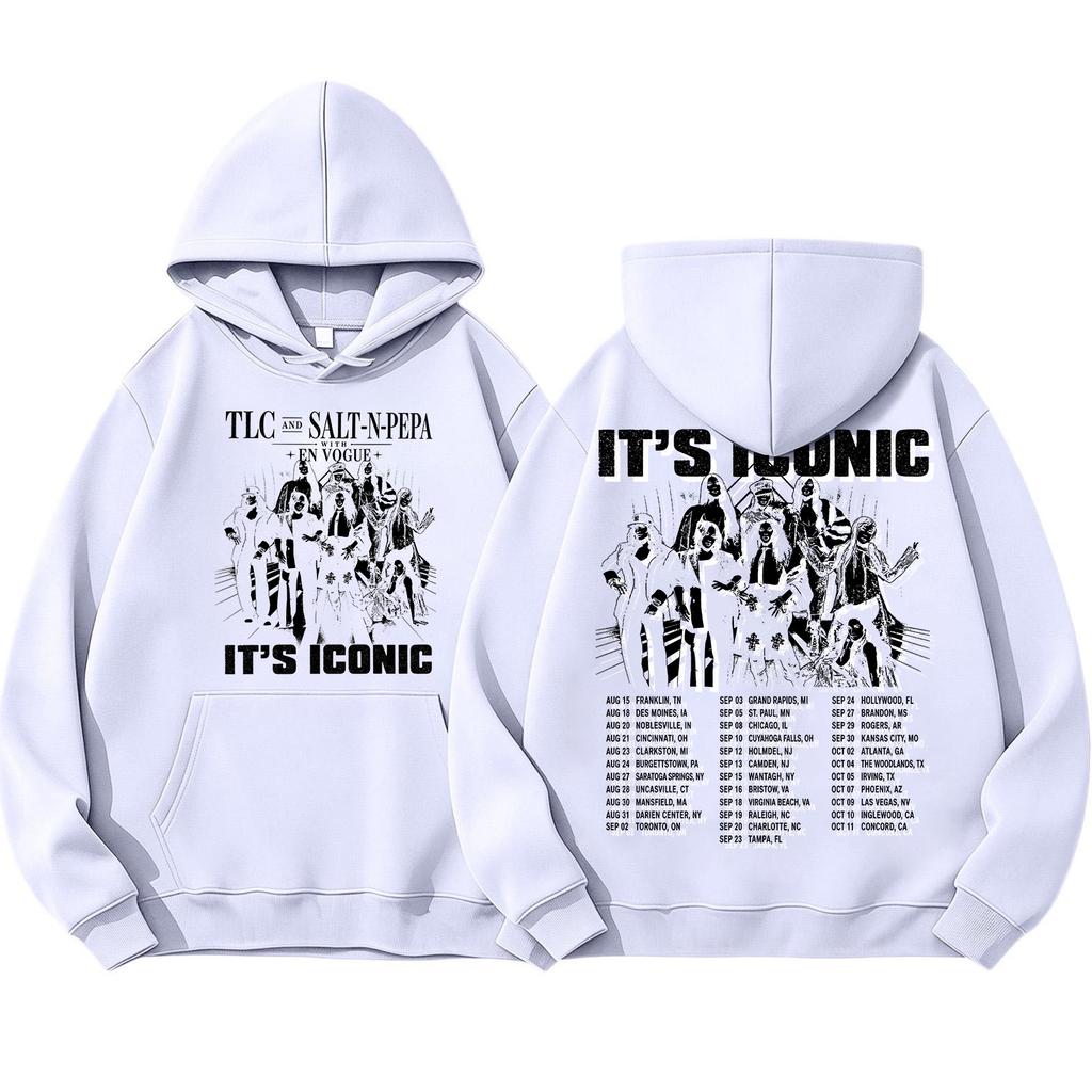 Günlük Rahat Giyim İçin Unisex Hafif Uzun Kollu Baskılı Kapüşonlu Sweatshirt