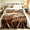 Alte Designuri Similare Temă Pătură Personalizată Nume și Text Personalizat Pătură Moale Caldă Decor pentru Casă