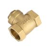 3/4" NPT Brass Water Oil Gas Swing Check Valve Threaded Plumbing Fitting