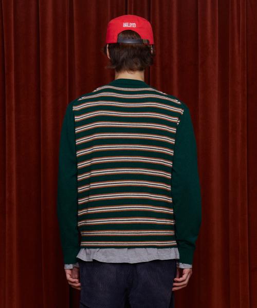 UNALLOYED Argyle Stripe Knit / Green
