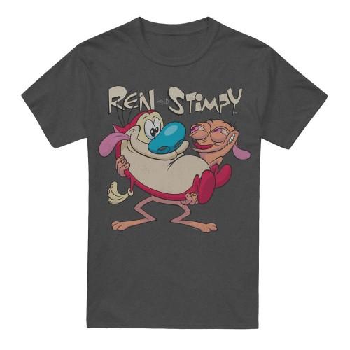 Ren & Stimpy Unisex Adult Two Of A Kind T-Shirt