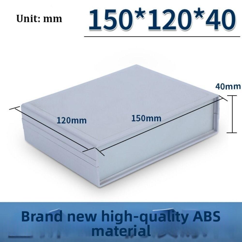 Wysokiej Jakości Plastikowa Obudowa DIY Etui na Instrument Wodoodporna Szara Pudełko na Projekt Elektroniczny 10 Stylów Artykuły Elektryczne