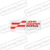 Adesivo Metallico 3D Nuovo Emblema JCW Decorazione Adesivi Posteriori per Bagagliaio Laterali per Mini Cooper ONE S Countryman Clubman R59 R60 Styling Auto