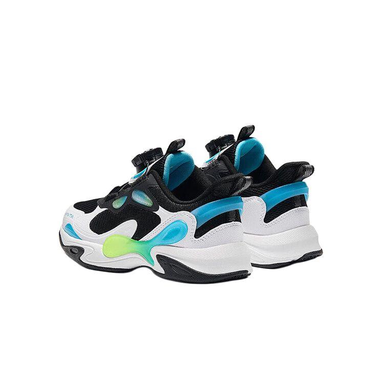 Anta Comfortable Non-Slip Kids Casual Shoes Kids Sneakers Black White Blue 312429921-1