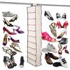 10 Layers Hanging Storage Bag Closet Organizer Wardrobe Organizer Clothes Door Storage Pocket Shoes Hanging Closet Organizer