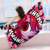 Popular Singer Kasanes Teto Anime Beach Swimming Towel Soft Absorbent Washcloth Children's Gifts for Kids Travel Camping Gym