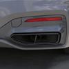 2 STÜCKE Edelstahl Auto Schwanz Kehle Rahmen Abdeckung Auspuffrohr Dekoration Teile Auto Exterior Zubehör Für BMW 7 Serie G11 G12