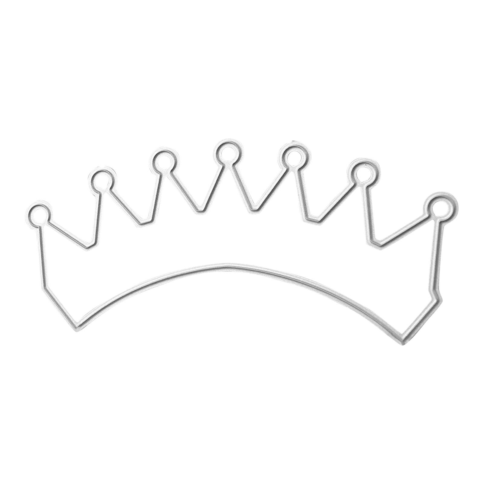 Красивая корона головной убор украшения металлический резак клип-буклет бумажный нож штамповка штамп новый шаблон