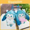 Weicher und kuscheliger Hatsune Miku Cartoon-Schlüsselanhänger aus Plüsch, perfekt als Rucksackverzierung