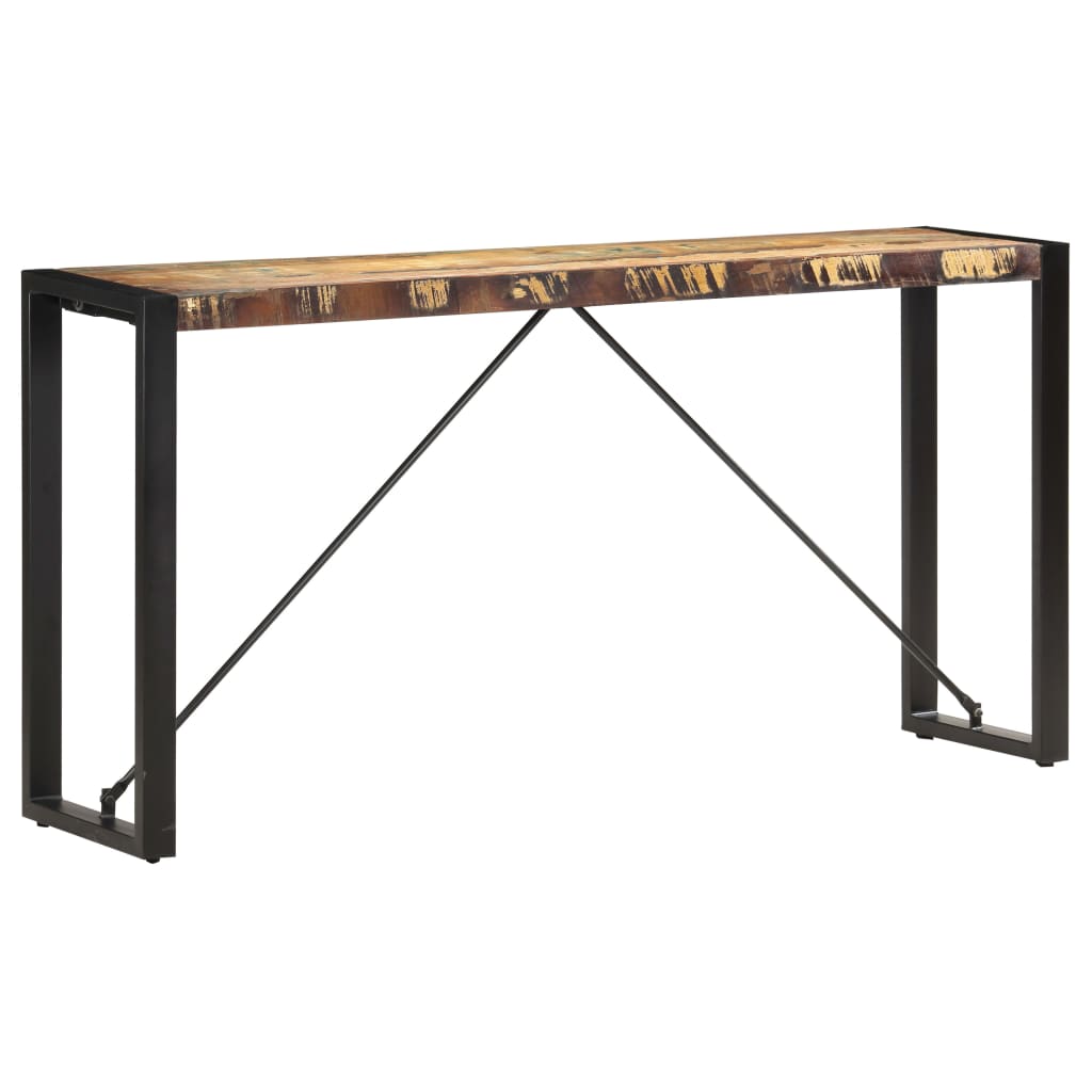 Console Table 150 x 35 x 76 cm Reclaimed Solid Wood