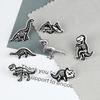 European & American Style Jurassic Park Dinosaur Skeleton Brooch - Creative Mini Animal Pin