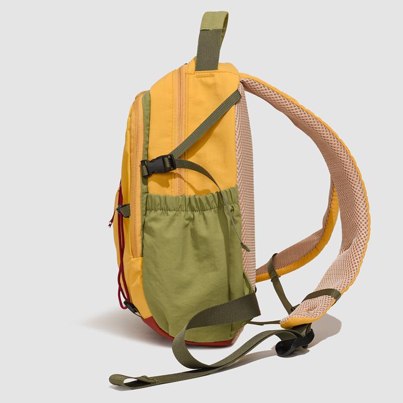 Zaino da Esterno Color Block per Donna, Design Traspirante Multiple Tasche, Ideale per Escursionismo e Viaggi
