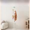 Creative Floor-Mounted Luxury Renting Living Room Mushroom Shaped Clothes Hanger Multi-Purpose Durable Wooden Hanger
