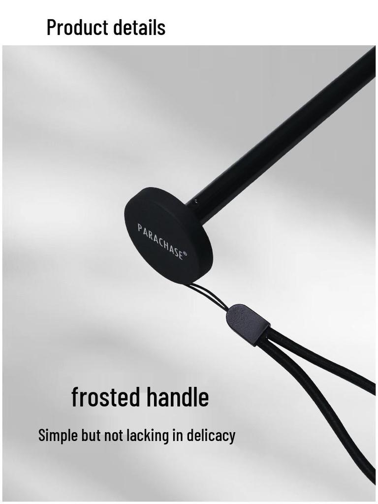 PARACHAS Compact Dual-Use Pencil Umbrella: 111g Portable Sunshade, Sunscreen, Anti-UV Protection