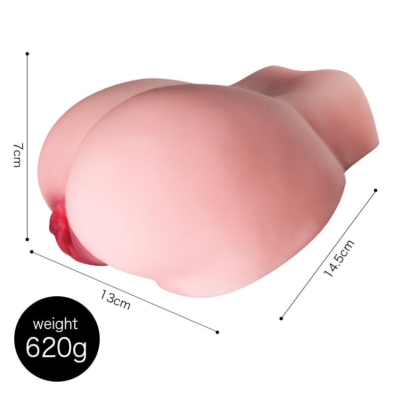 Men's Erotic Masturbator Bust Sex Doll Big Ass Soft Vagina Sex Anal Sex Real Skin Feel Masturbation Cup Adult Sex Toy
