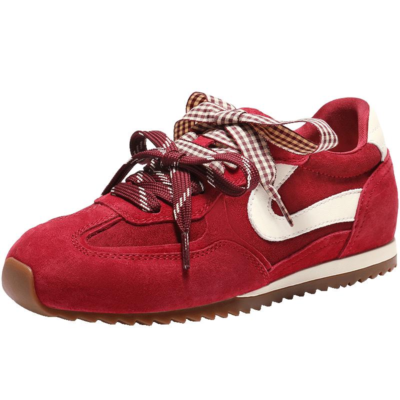 Belle Women s Raspberry Candy Retro Sneakers EU 38