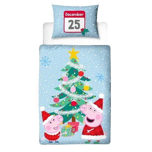 Peppa Pig Santa Reversible Duvet Set
