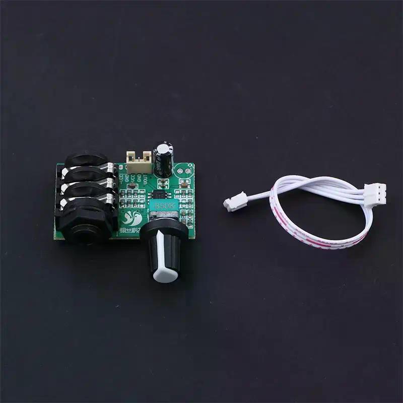 High-Impedance TL072 12V Guitar Instrument Signal Amplifier Operational Amplifier Preamp Board