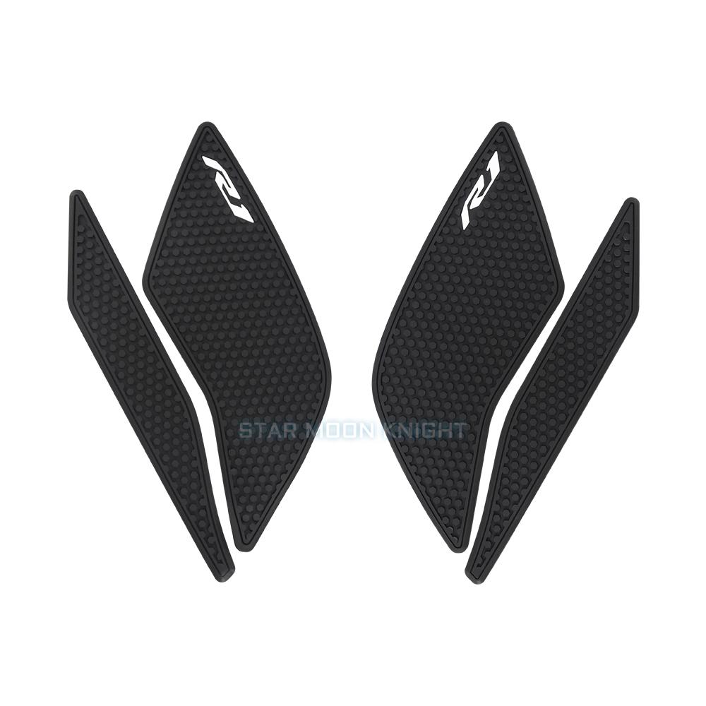 Motorcycle Side Fuel Tank Pads Protector Stickers Knee Grip Traction Pad For Yamaha YZF R1 R1M YZFR1 YZF-R1 2015 - 2021