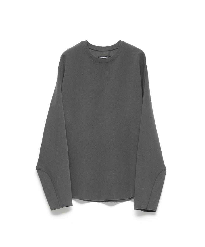 Haechinglum Dolman Sleeve Tee Dyed Charcoal