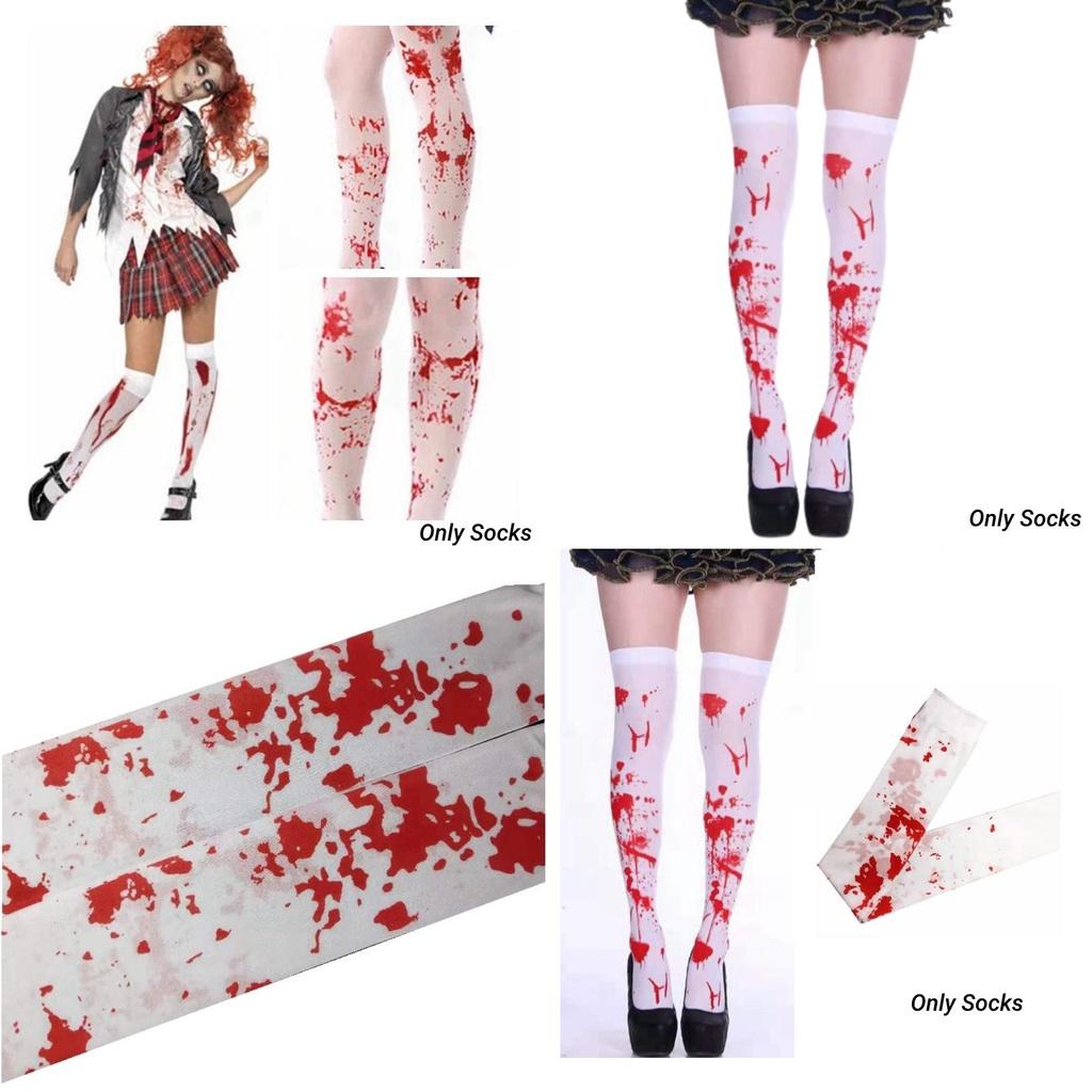 Wholesale Halloween Blood Stockings Easter Zombie Bloodstain Pantyhose
