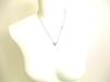Authentic LOUIS VUITTON Silver Plated Essential V Chain Necklace #a158  Seller refurbished