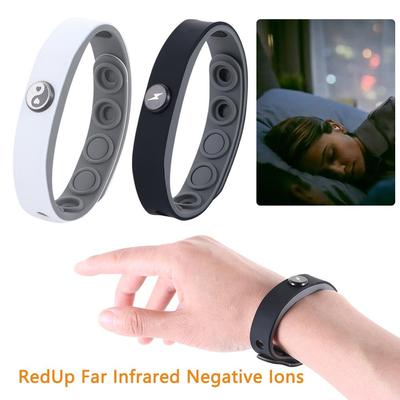Anti-Static Wristbands RedUp Far Infrared Negative Ions Wristband Sport Bracelets Waterproof