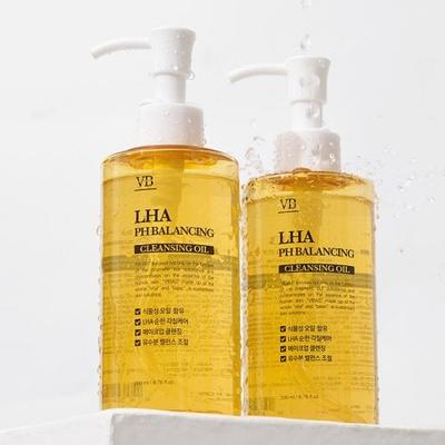 pH Balancing LHA Cleansing Oil 200ml_2 Units (hypoallergenic Makeup Blackhead Removal)