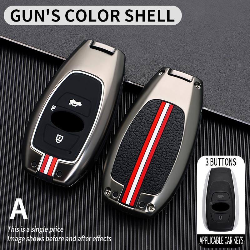 Zinc Alloy Car Remote Key Case Cover Shell Fob for Subaru Legacy XV Forester Outback BRZ SIT Interior Keychain  Accessories