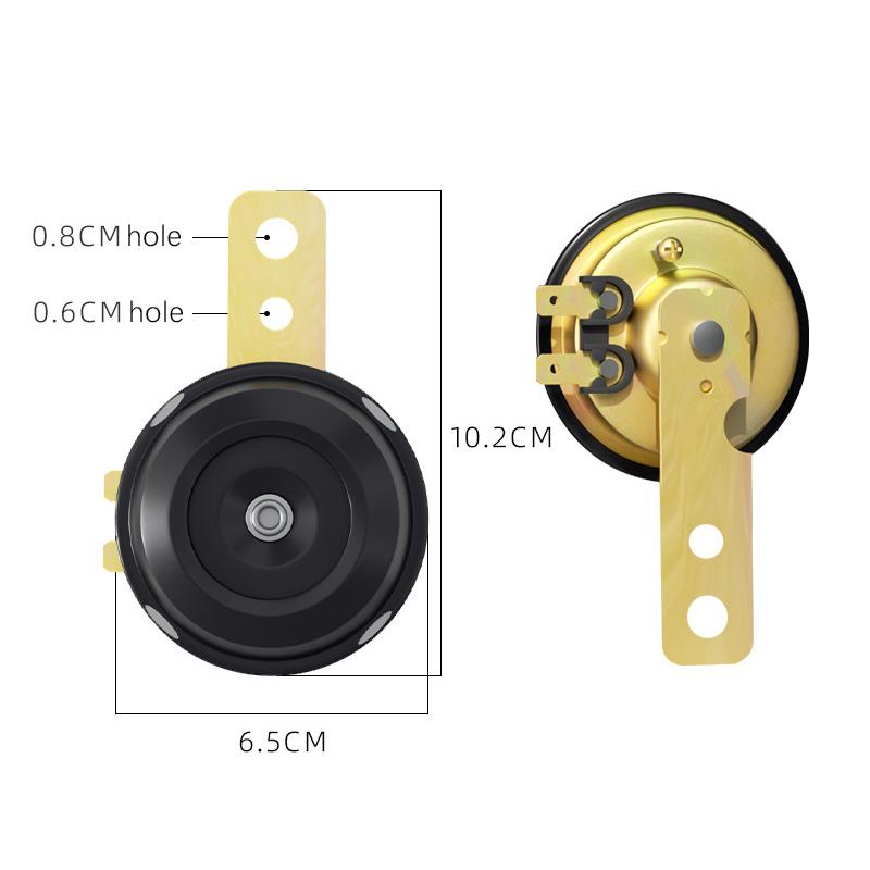Mount Electric Signal Horn DC12V 1.5A 105dB Waterproof For Auto Vehicle SUV Car Truck Motorcycle Bus Motor Yacht Boat