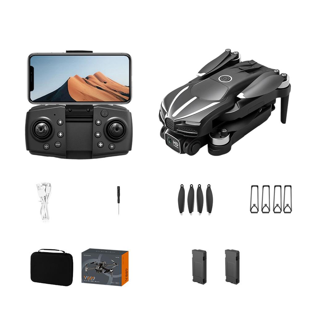 9 Drone with HD Camera, Brushless Motor, Positioning, Remote Control Quadcopter for Aerial Photography