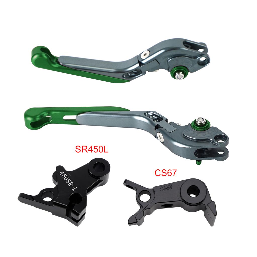 Adjustable Clutch Brake Lever fit for VOGE DS900X 900DSX 2024-2026 Green