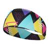 Retro Fashion Print Breathable Sports Headband for Travel, Parties, Yoga, and Running