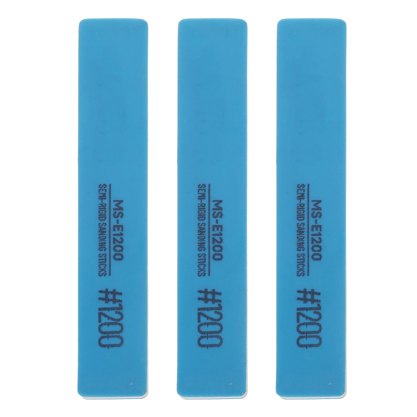 

3Pcs Sanding Sticks for Plastic Models Polishing Stick Assorted Metal and Wood Sanding Tool Accessory for Model Craft 1200