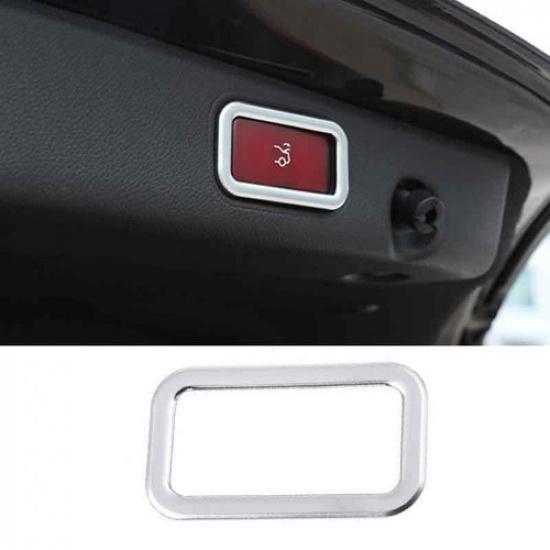 Cover Trim 1PCS ABS Silver For Benz GLC X253 Back Door Tailgate Handle 2016-