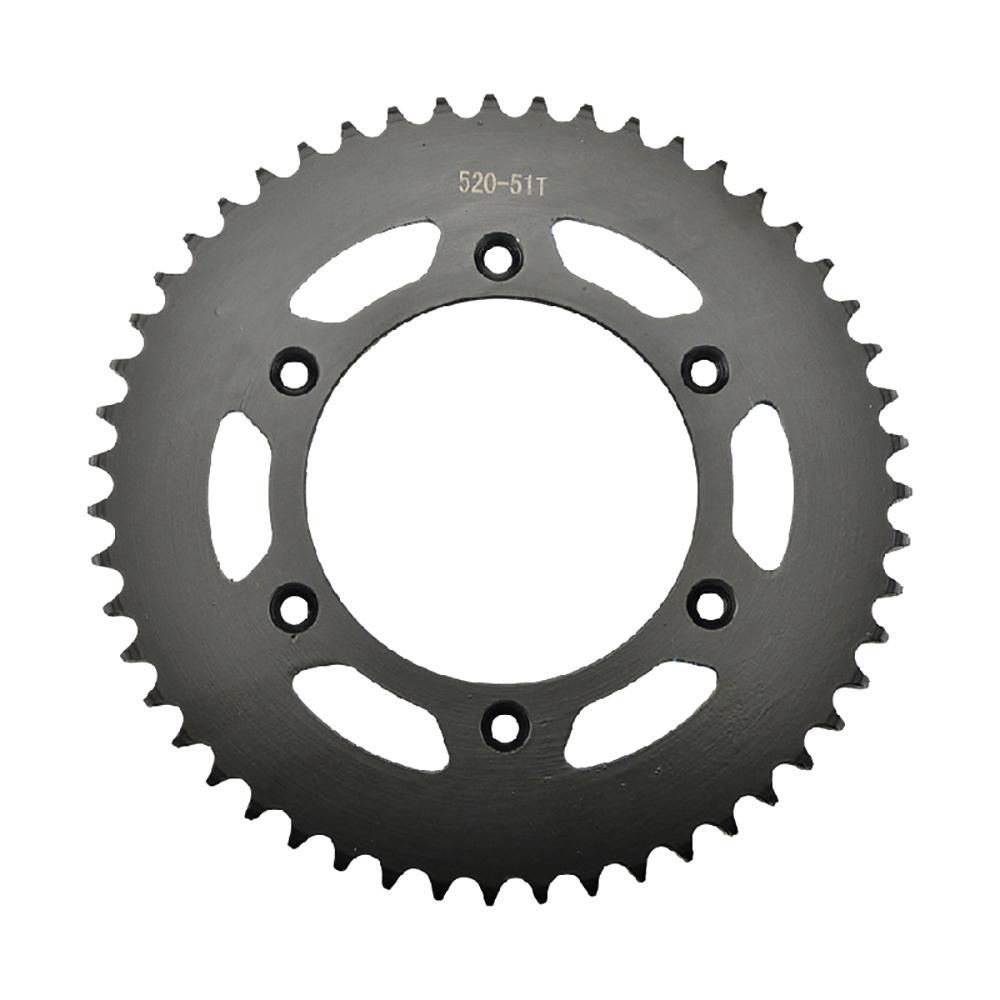 520 43T 47T 51T Rear Sprocket Staring Wheel For Honda CRF150 CRF150F CRF 150 XL250 XL250S ME06 MD30 XL 250 XR650 XR 650 a#