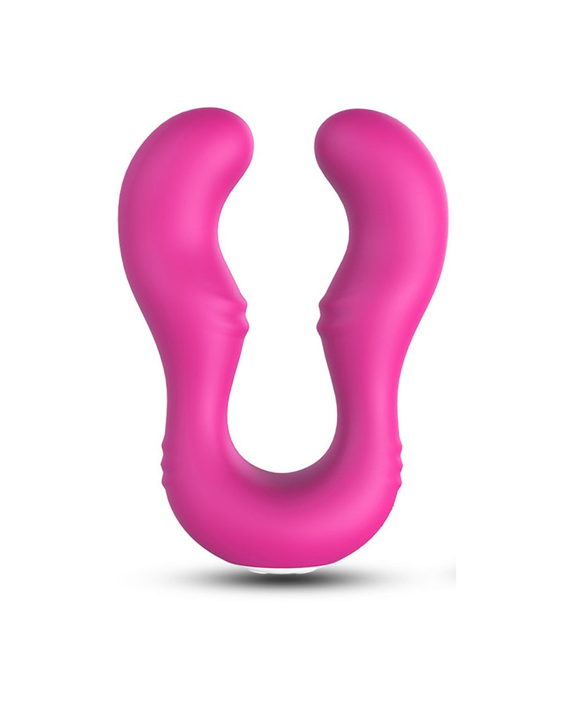 Vibromasseur Rose En Forme De U Double Tête Stimulateur Point G Usk V07 Pnk