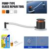 2025 New Exhaust Pump Type-Car Windshield Repair Tools Kit Auto Glass Windscreen Crack Repair Set for Window Car Accessories