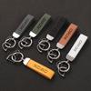 High Grade Suede Leather Car Keychain Key Rings Custom Gift 3D Imprinting with Logo For XC60 Car Accessories