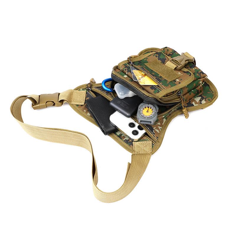 Men's Multi-functional Tactical Crossbody & Waist Bag for Outdoor Sports & Storage