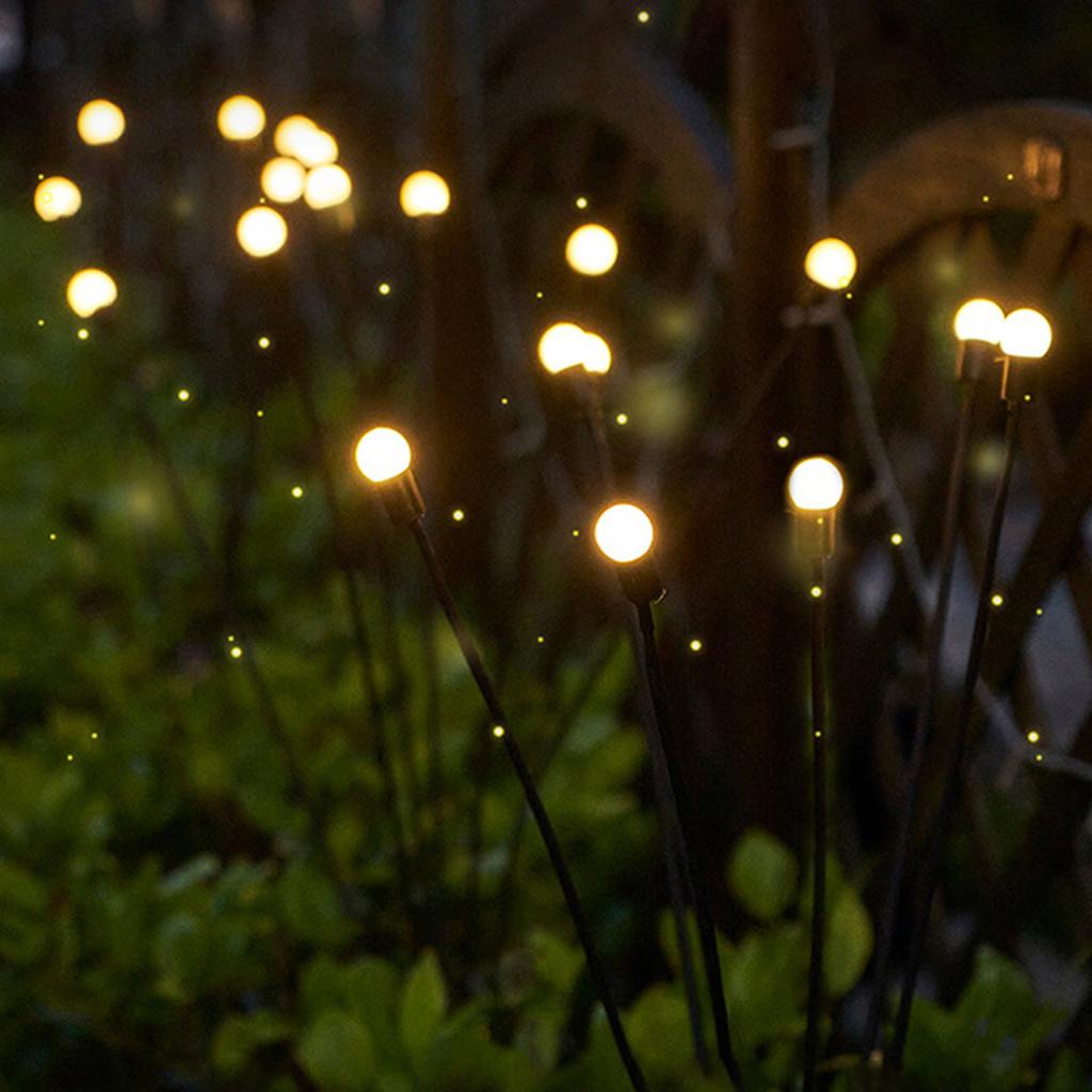 Solar Garden Lights Swaying Solar -Lamp Outdoor LED Lights Decor 2 Pack