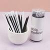 100pcs Disposable Cotton Swabs Precise Application Eyelash Extension Brushes  Daily Life