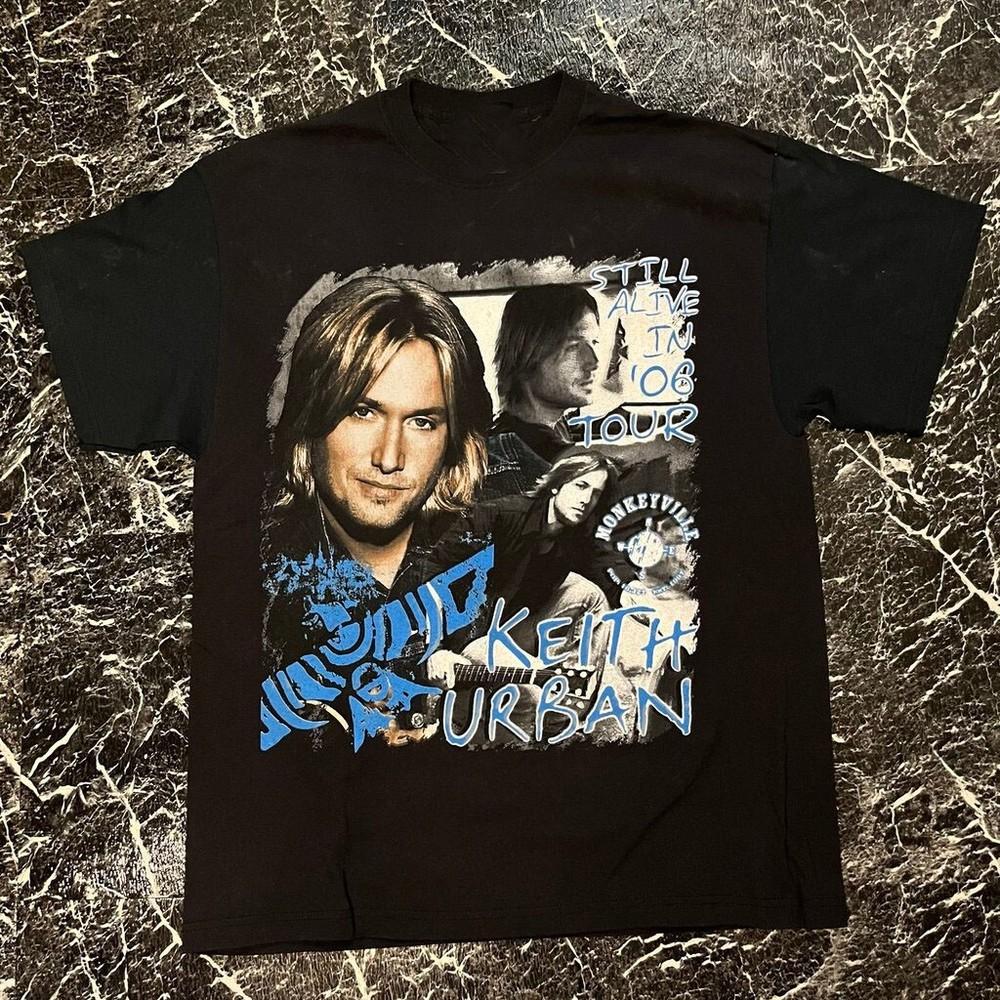 Новая футболка Keith Urban 2006 Подарок фанатам Унисекс S-5XL Футболка TU01_134 Унисекс Футболка XXXL