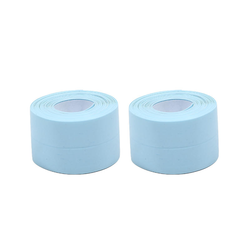 2 Roll PVC Sealing Strip Tape for Bathroom Bath Toilet Kitchen Caulk Tape Self Adhesive Waterproof Wall Sticker Mold Proof Tapes