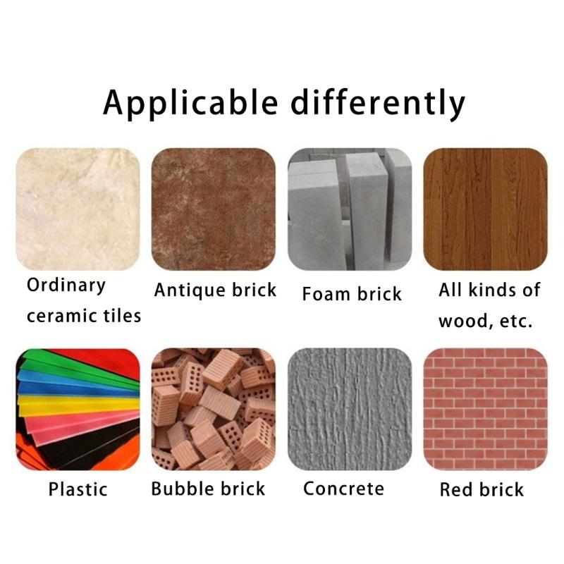 High Hardness Eccentric Drill Bit for Ceramic Glass Tiles Dry Drilling Applications Ergonomic Handle Alloy Construction