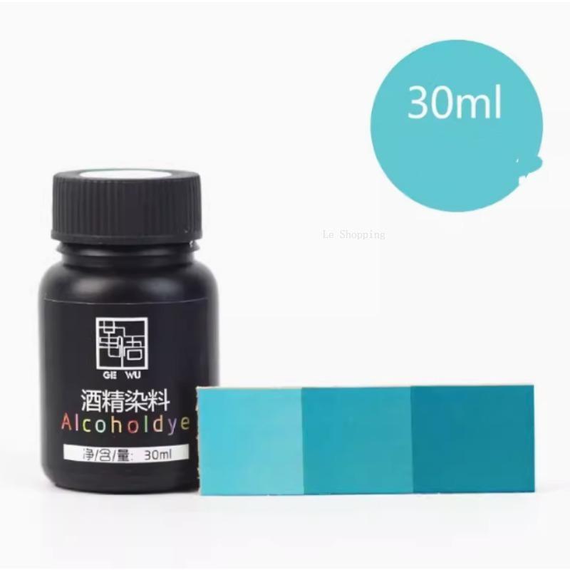 30ml Leather Alcohol Dye Containing Gold Solid Color Dye Handmade DIY Plant Tanning Bag Clothes Tintage Leather Art Pigment
