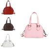 Simple Solid Stylish Color Unisex Shoulder Bag Shellshaped Childrens Handbag