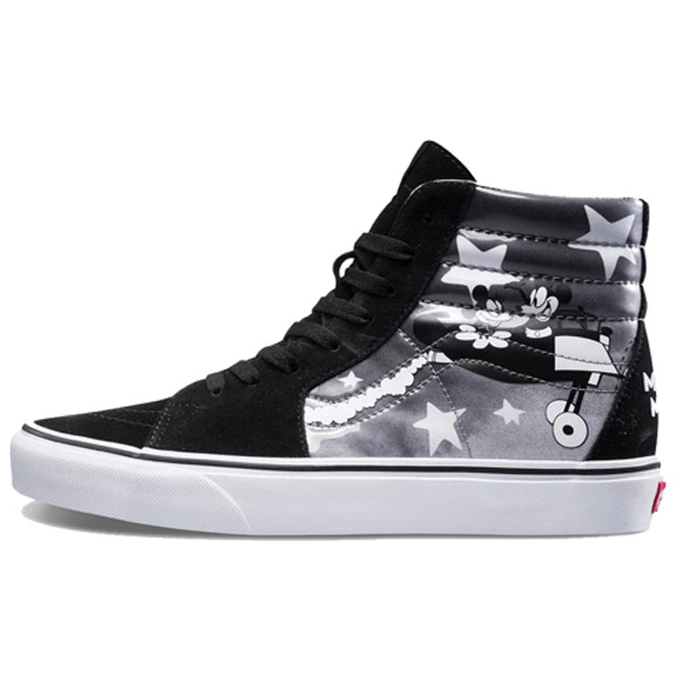 

Кроссовки унисекс Vans Disney x Sk8-Hi Plane Crazy Black Grey True-White VN0A38GEUPO
